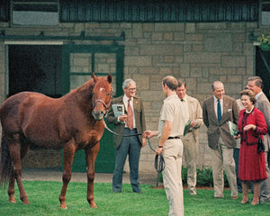 Open image in slideshow, Queen Elizabeth II Viewing Raise A Native at Spendthrift
