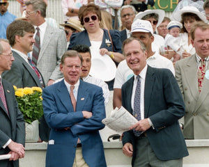 Open image in slideshow, George Bush with Will Farish
