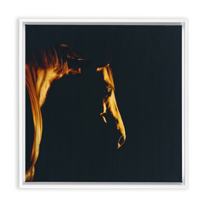 Open image in slideshow, Evening Portrait, Framed Canvas
