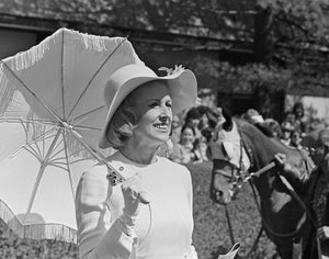 Open image in slideshow, Marylou Whitney at Keeneland
